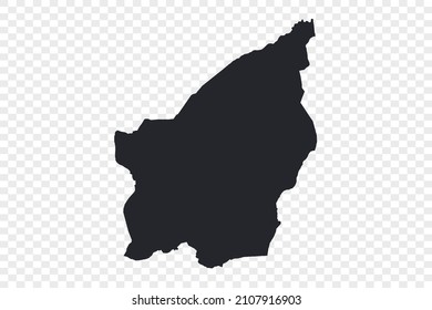 San Marino map vector, Not isolated on transparent background