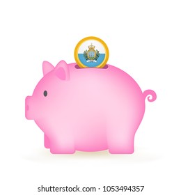 San Marino Piggy Bank Savings