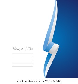 San Marino right side brochure cover vector