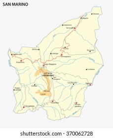 san marino road map