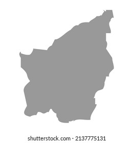 San Marino vector country map silhouette
