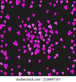 San Valentin Sale Confetti. Abstract Design For Engagement. Vintage Frame. Pink Art Painting. Romantic Wallpaper For Couple. Red Luxury Concept. Rose San Valentin Sale Confetti.