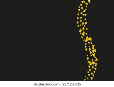 San Valentin Sale Glitter. Romantic Voucher For Mom. Luxury Frame. Gold Retro Decoration. Vintage Concept For Mother. Golden Romance Banner. Yellow San Valentin Sale Glitter.