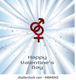 San Valentine's Day card.