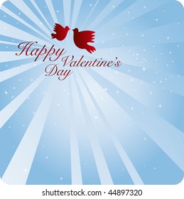 San Valentine's Day card.