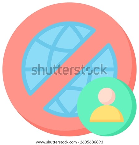 Sanction Icon Element For Design