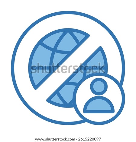 Sanction Icon Element For Design
