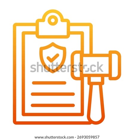 Sanctions Icon Element For Design And Vector