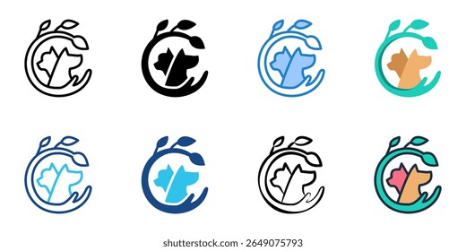 Sanctuary icon set multiple style collection 
