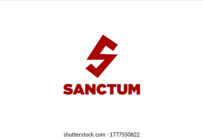 Sanctum Logo Vector Templates, S Letter