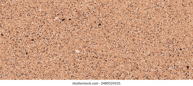 Sand Abstract Background. Coffee Color Texture Isolated on White Background. Brown Color Pattern.