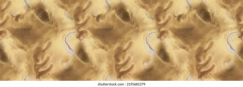 Sand Abstract Pattern. Galaxy Dust Background. Watercolor Desert Repeat. Liquid Abstract Illustration. Water Color Paint. Fluid Trippy Grunge. Acrylic Ink Repeat. Trippy Seamless Painting. Sand Space