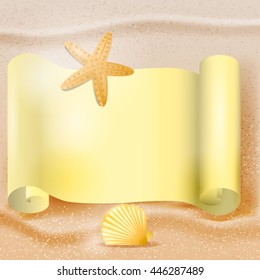Sand background template
