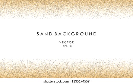 Sand background. Vector eps 10.