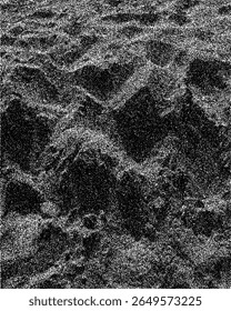 Sand beach in grainy textures backgound