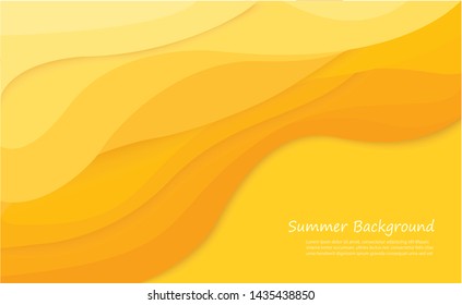 sand beach summer background vector illustration EPS10