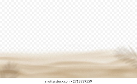Sand Beach Texture With Shadow Background, Sandy Vector Wall By Sea, Summer Design Featuring Natural Material, Ground Pattern, Travel Banner, Spring Landscape, Wave Silhouette And Tropical Ocean.