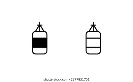 Sand Box icon design with white background stock illustration