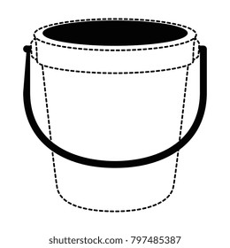 sand bucket beach icon