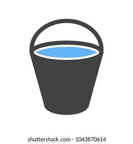 Sand bucket icon