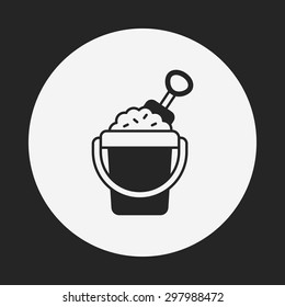 sand bucket icon