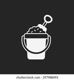 sand bucket icon