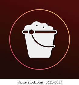 sand bucket icon