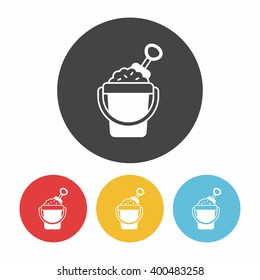 sand bucket icon