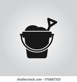 Sand Bucket Icon