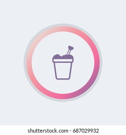 Sand bucket icon
