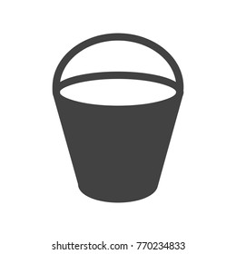Sand bucket icon