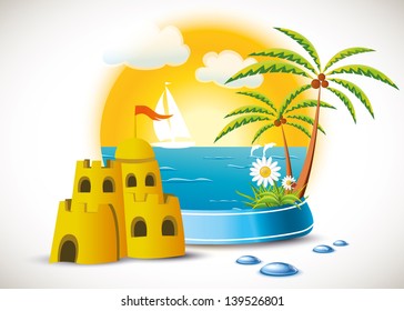 Sand castle