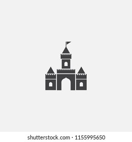 sand castle base icon. Simple sign illustration. sand castle symbol design from Beach series. Can be used for web, print and mobile