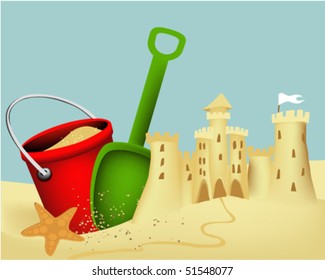 Sand Castle Building