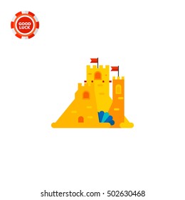 Sand Castle Icon