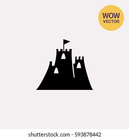 Sand Castle Icon
