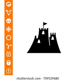 Sand Castle Icon