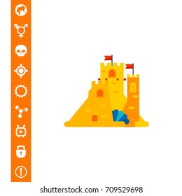 Sand Castle Icon