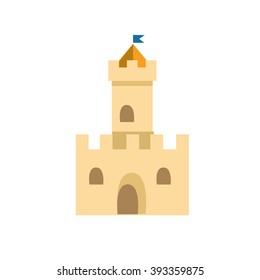 Sand Castle Vector