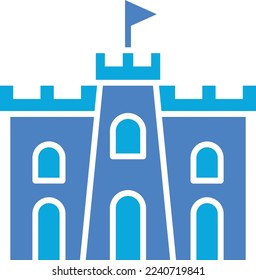 Icono vector Castillo de arena. Se puede usar para imprimir, móviles y aplicaciones web.