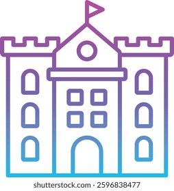 Sand Castle vector icon. Can be used for printing, mobile and web applications.