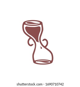 A Sand Clock hourglass illustration
