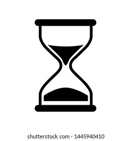 sand clock icon illustration vector