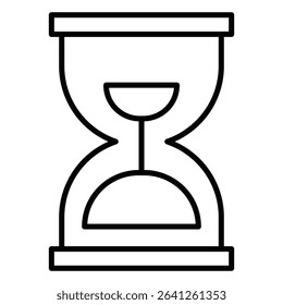 sand clock icon simple flat icon vector symbol