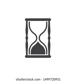 sand clock icon vector illustration design template