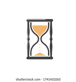sand clock icon vector illustration design template