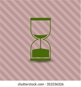 Sand Clock icon vector illustration