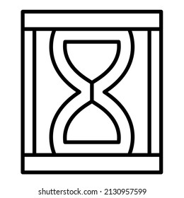 Sand Clock icon vector image. Can also be used for web apps, mobile apps and print media.