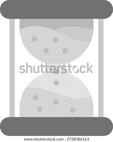 Sand clock Line vector Icon Design