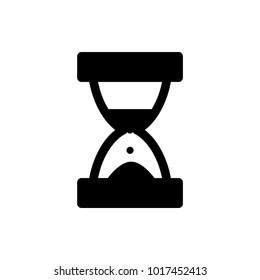 sand clock vector icon